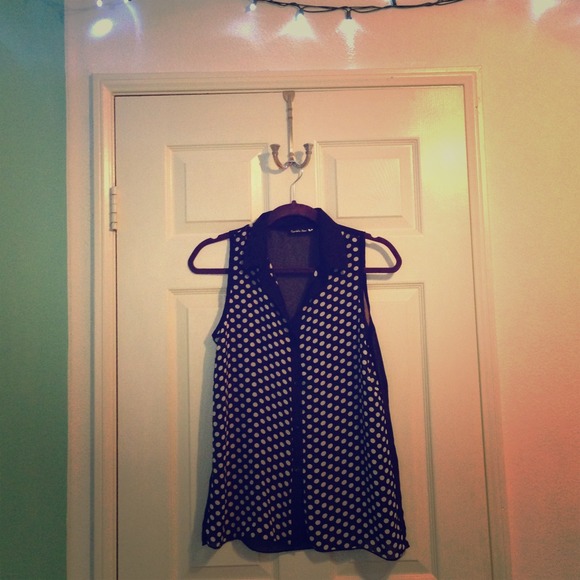 Sheer collared tank