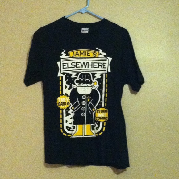 Jamie's elsewhere band tee