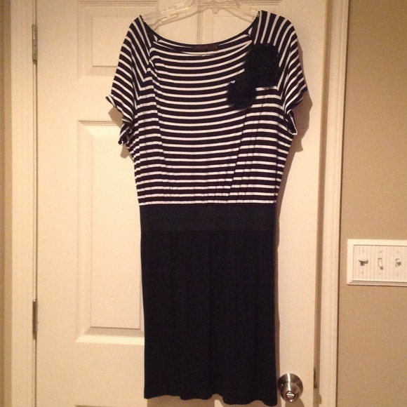 Black/white dress from The Limited. Sz Med.