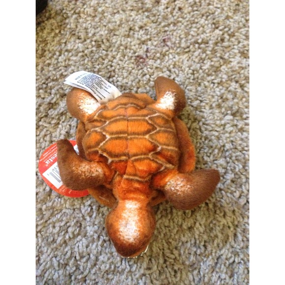 Turtle Stuffed Animal Key Chain - Picture 2 of 2