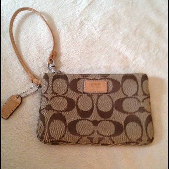Coach wristlet