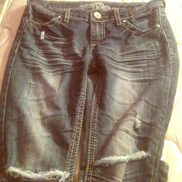 Size 5 Pair of Almost Famous Jeans.