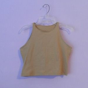 SOLD American Apparel sleeveless crop top