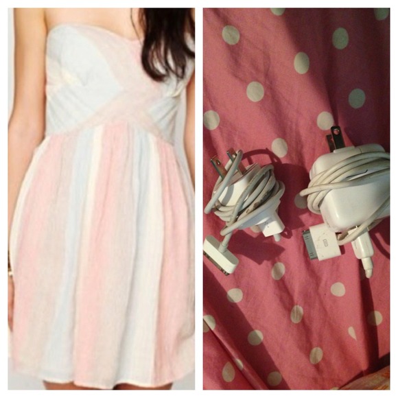 Free People Dress & 2 iPhone Charger bundle!!!!