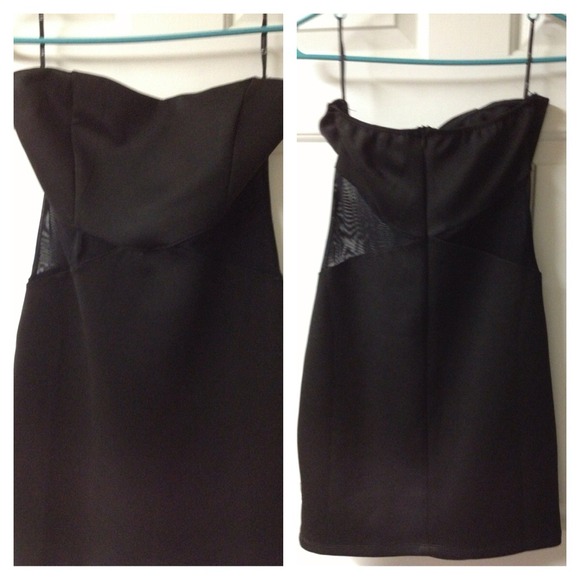 🚫SOLD🚫 Little Black Dress with mesh sides.