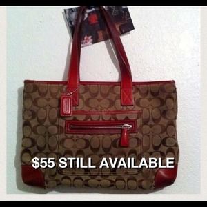 HOLD for @denimlace COACH purse price CUT TO $40