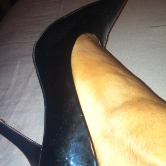 Nine west Patent leather black pumps