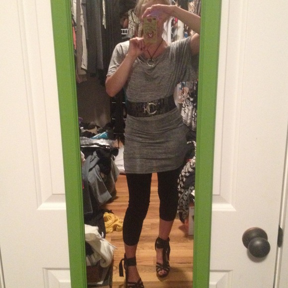Dress tunic silver