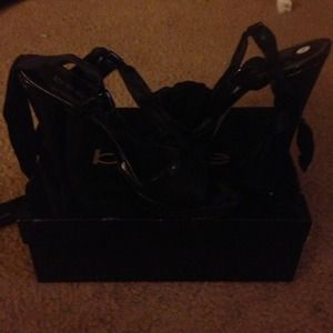 Lace up sandal/heels