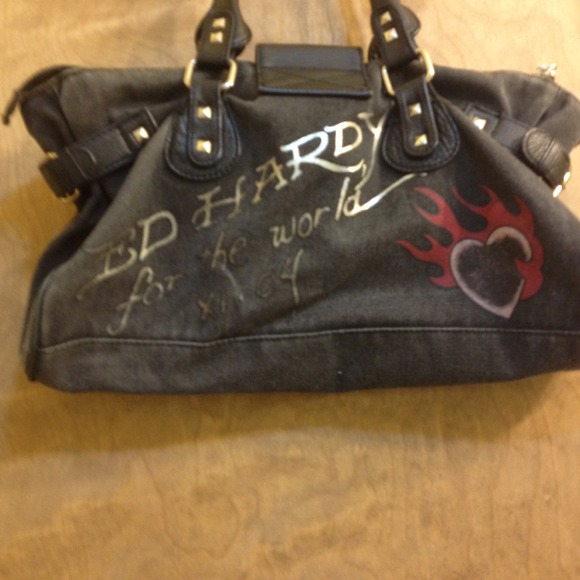 Ed hardy purse - Picture 3 of 3