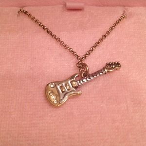 Juicy Couture Guitar Necklace