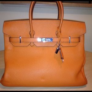 Hermès Orange Birkin 35 Handbag🔥🔥🔥