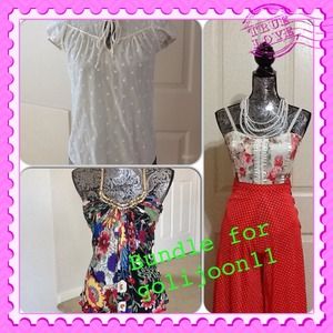 ***Traded Bundle***High waisted wide leg pants