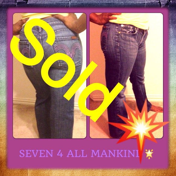 SOLD🌟🌟Seven Hefner NYD New York Dark Jeans🌟