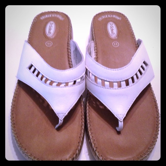 Dr. Scholl's White Women's Sandals