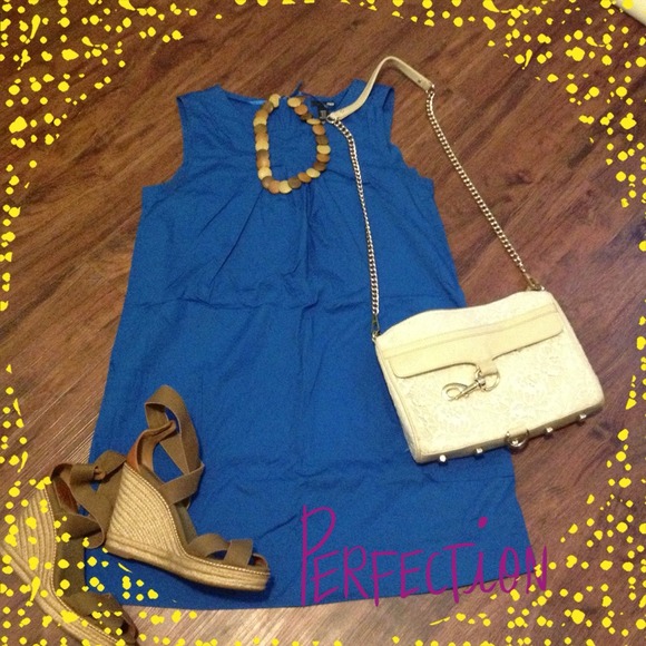 SOLD// H&M Royal Blue Dress