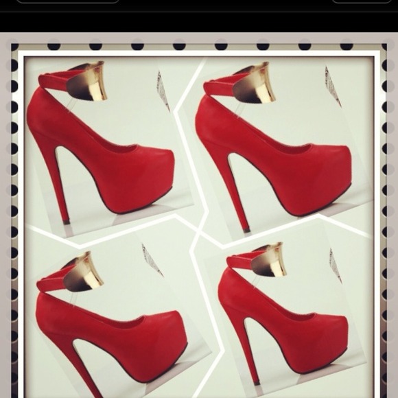 Red HOTT Stiletto Heels