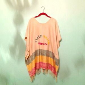 Reggae poncho