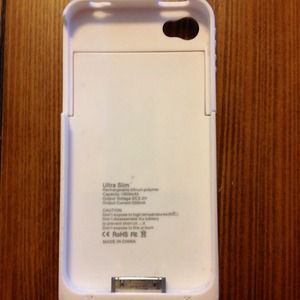 Pre-owned iPhone case charger.