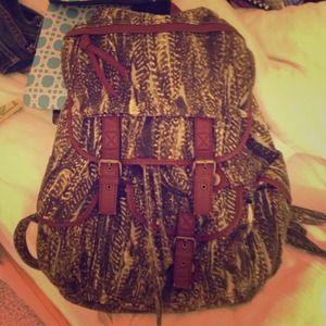 Urban Outfitters canvas back pack!