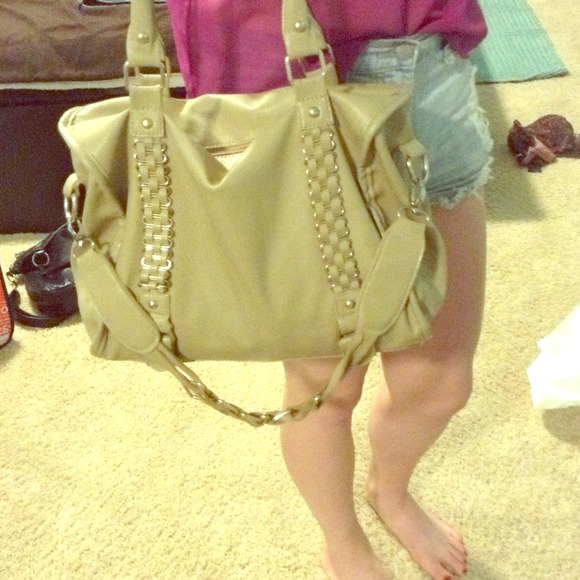 Nude Hobo Bag