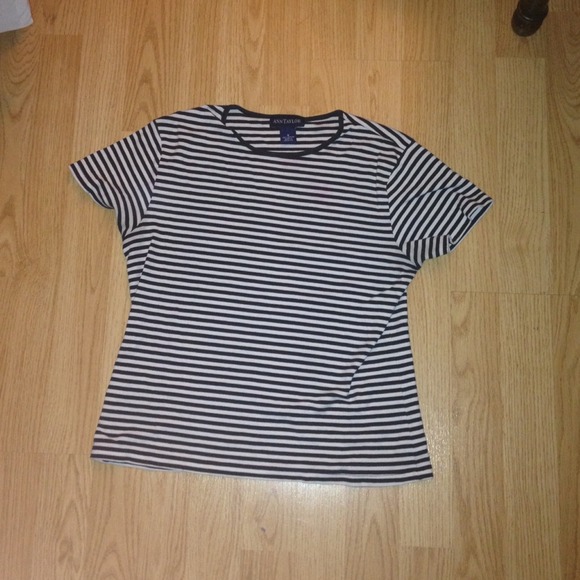 Ann Taylor stripped shirt