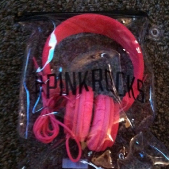 ❌❌HOLD PINK Headphones