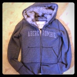 Abercrombie & Fitch fur lined jacket!