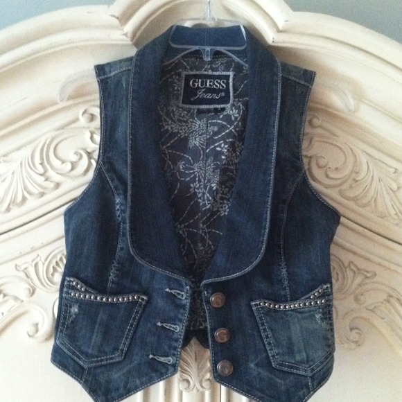 Denim Guess vest