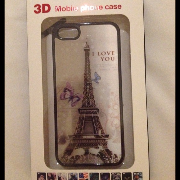 Sold!! 3D Paris Eiffel Tower iPhone 5 case