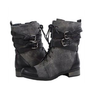 Bamboo brand military style boots