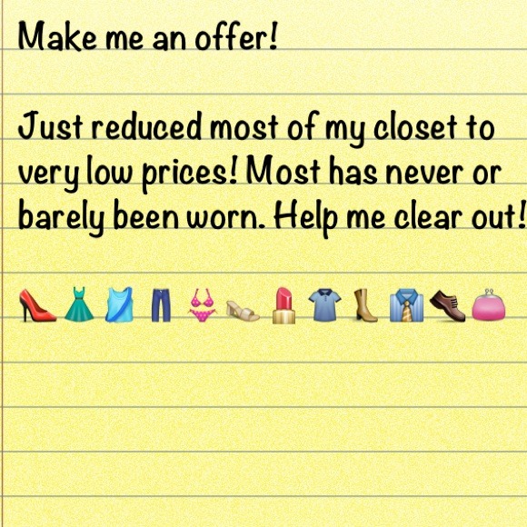 Everything must go!