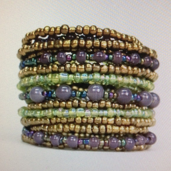 Vineyard Beaded Cuff
