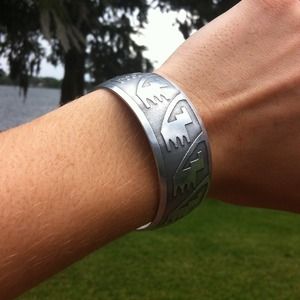 Metal bracelet from Costa Rica