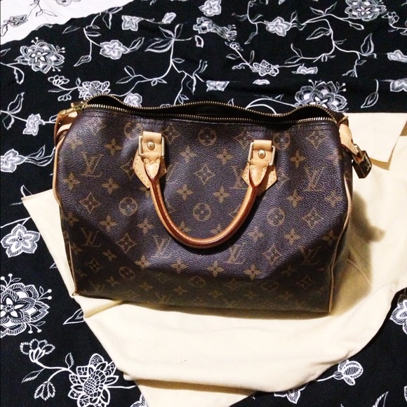 Louis Vuitton speedy 30 monogram canvas