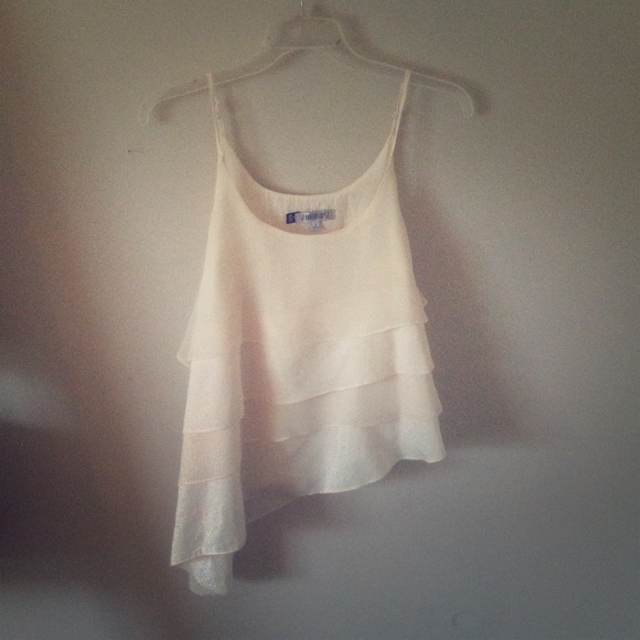 Jennifer Lopez white/ivory dress tank top