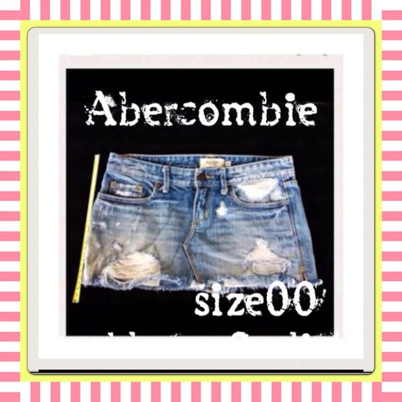Abercrombie & Fitch Denim - ❤Abercrombie & Fitch size 00 skirt