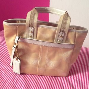 Authentic coach tote