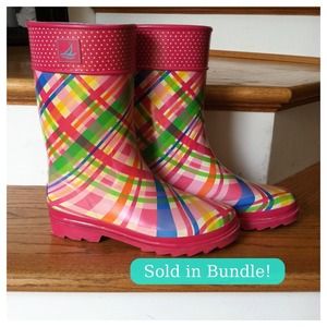 SOLD IN BUNDLE Sperry's rain boots