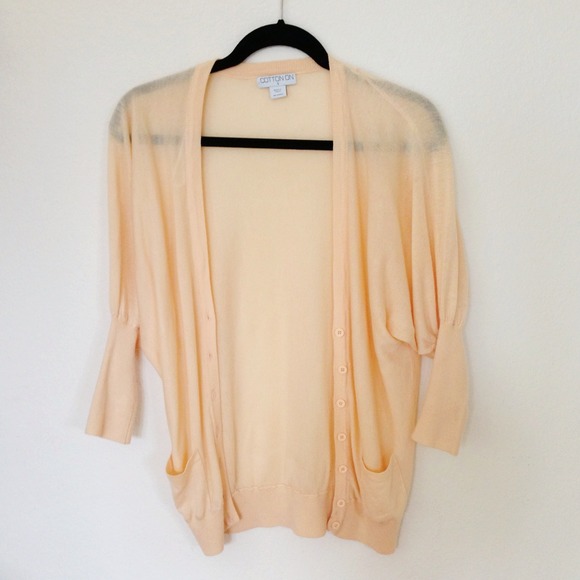 Peach Cardigan
