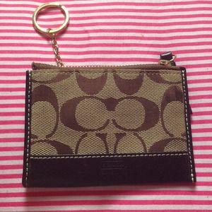 Authentic coach change purse