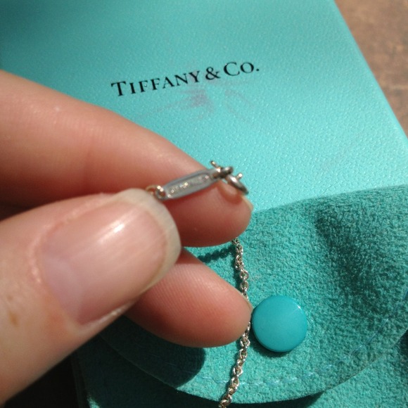 Tiffany blue crystal & sterling star - Picture 2 of 3