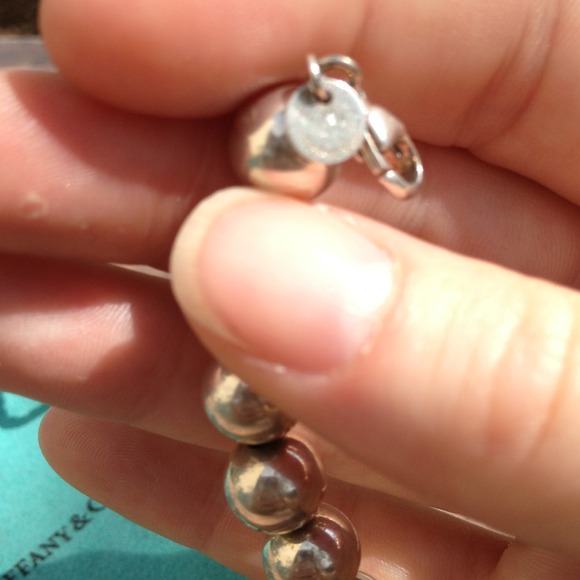 Ball bracelet in sterling silver- - Picture 2 of 3