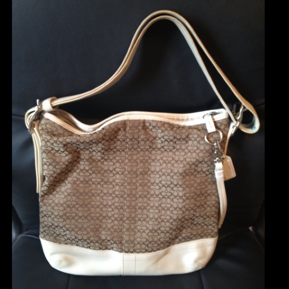 SOLD!!!    Authentic COACH small c pattern handbag