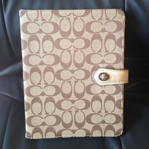 Authentic COACH iPad case