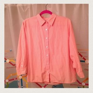 Women's L.L Bean 3/4 sleeve Oxford