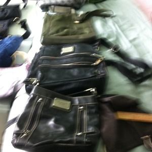 Thre crossbod purses