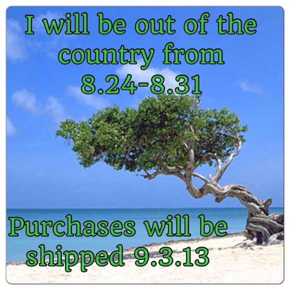 Closet will be closed August 24-31.