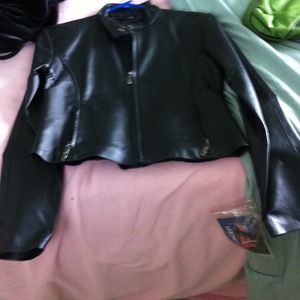 Leather jacket