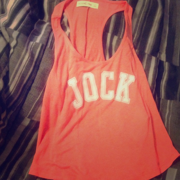 Jock crop top abercrombie and fitch